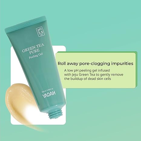 YADAH 绿茶纯净去角质凝胶 100ML 