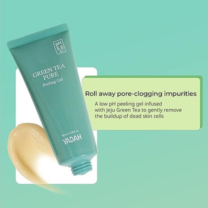 YADAH 绿茶纯净去角质凝胶 100ML 