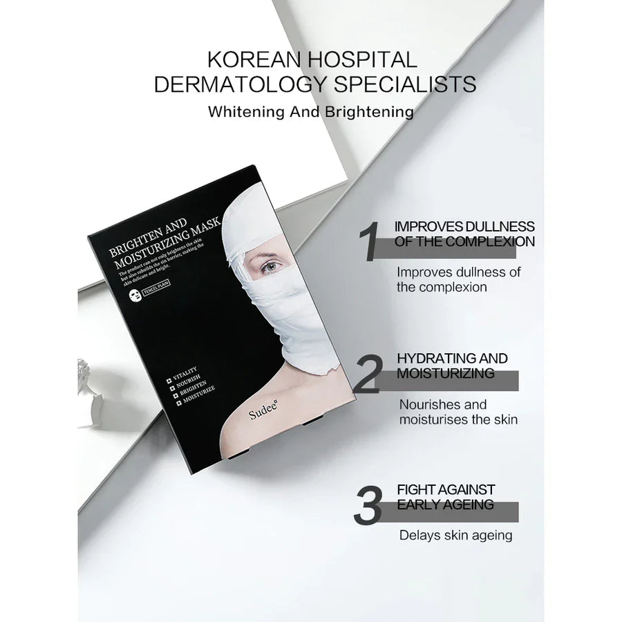Sudee Whitening and Spots Lightening Facial Mask 30g*5pcs (Box)